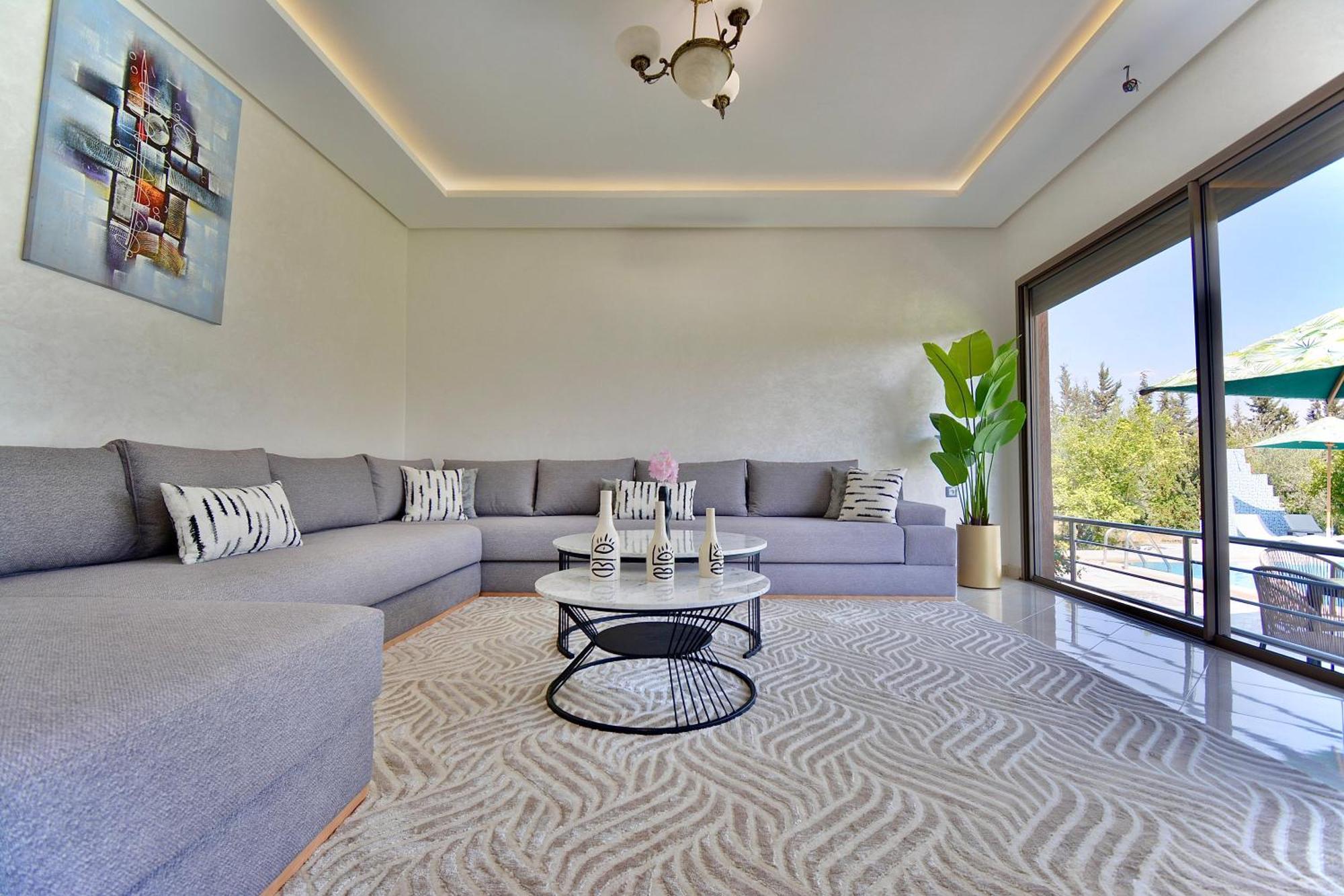 Ferme De Vacances Avec Une Grande Villa A Marrakech มาร์ราเกช ภายนอก รูปภาพ