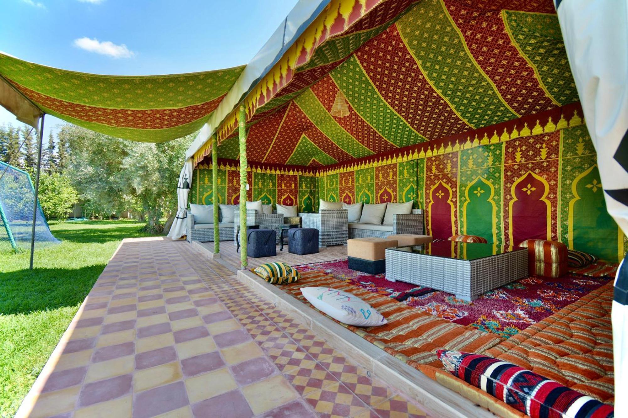 Ferme De Vacances Avec Une Grande Villa A Marrakech มาร์ราเกช ภายนอก รูปภาพ