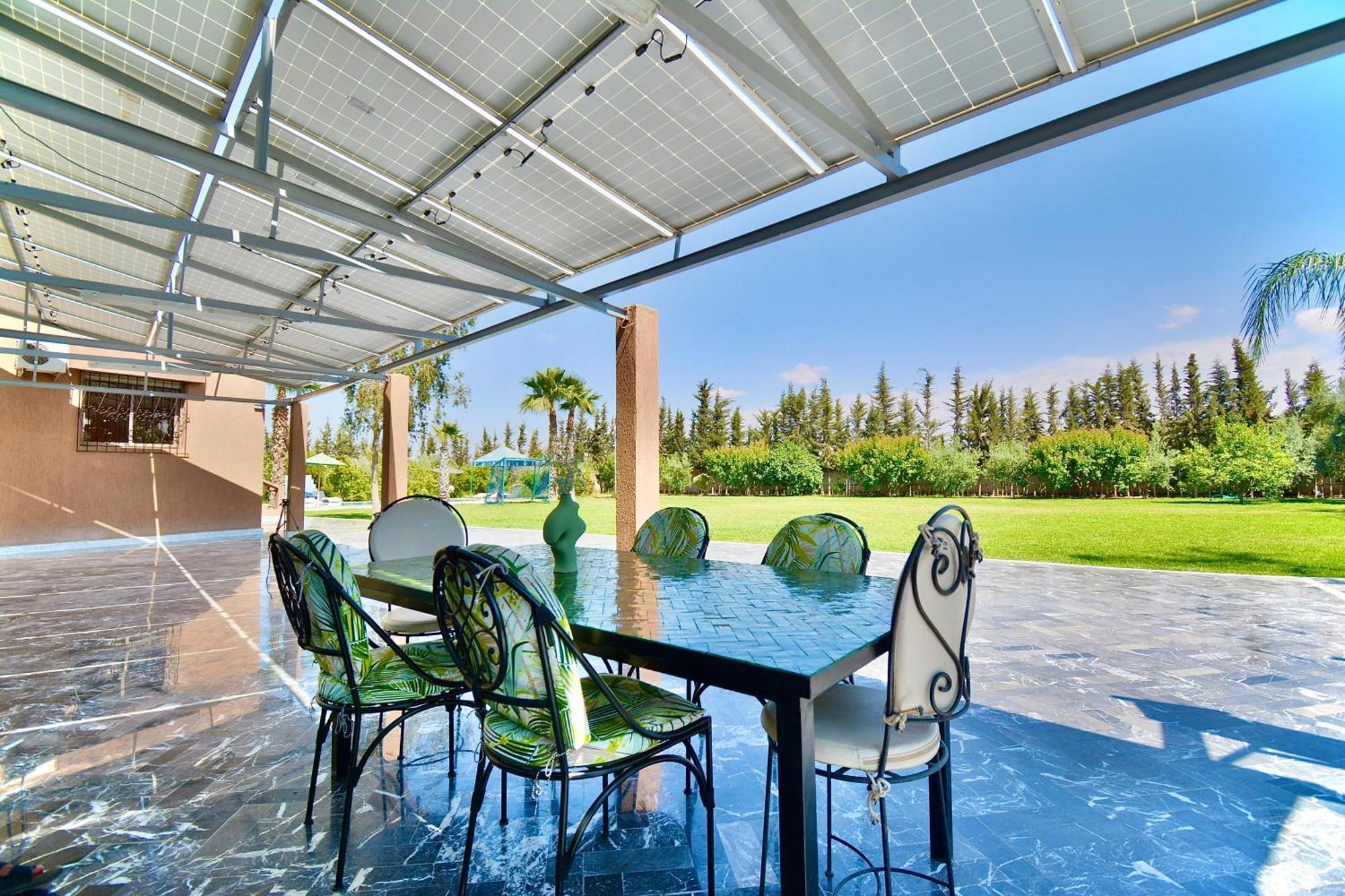 Ferme De Vacances Avec Une Grande Villa A Marrakech มาร์ราเกช ภายนอก รูปภาพ