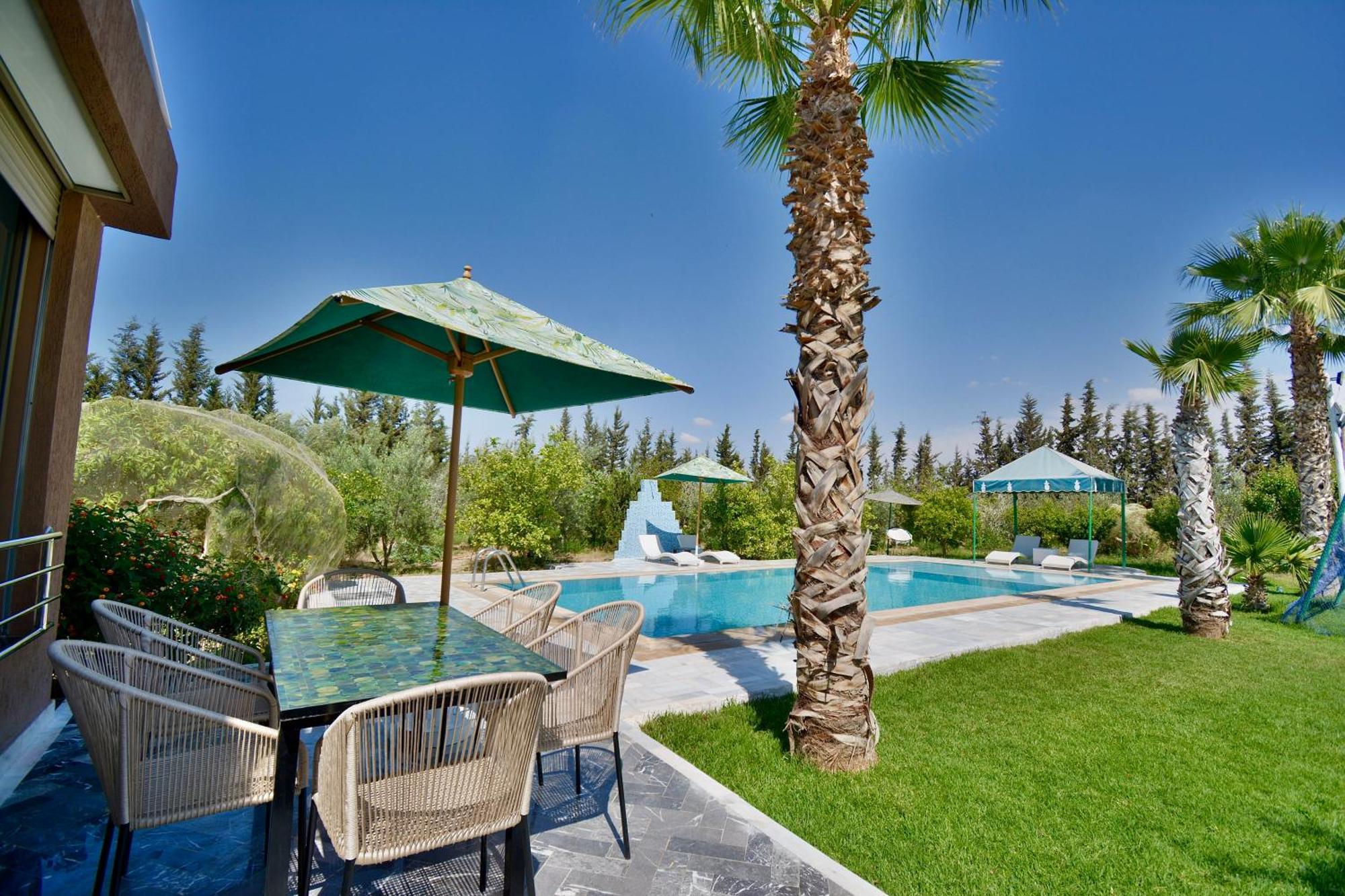 Ferme De Vacances Avec Une Grande Villa A Marrakech มาร์ราเกช ภายนอก รูปภาพ