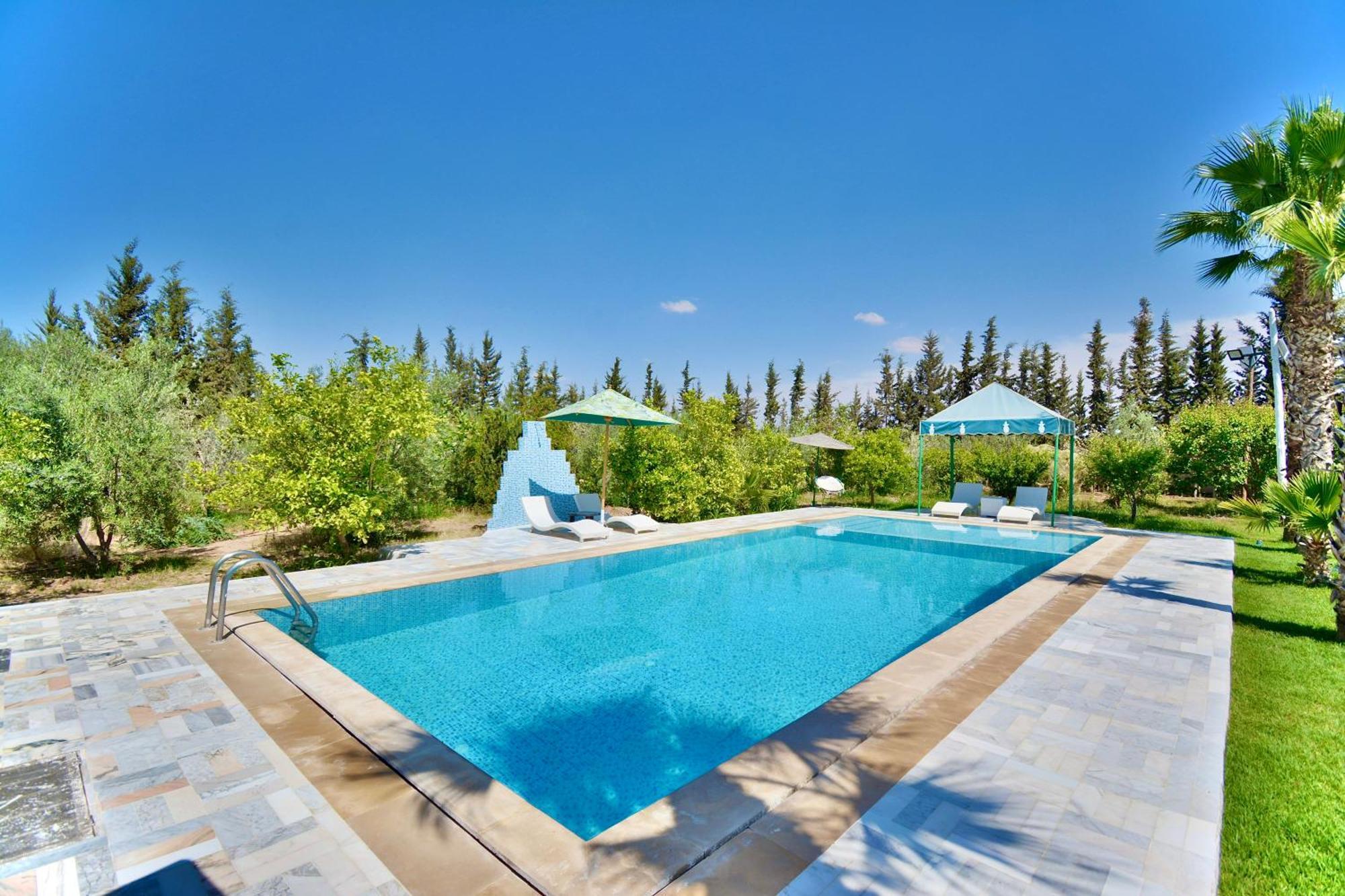 Ferme De Vacances Avec Une Grande Villa A Marrakech มาร์ราเกช ภายนอก รูปภาพ